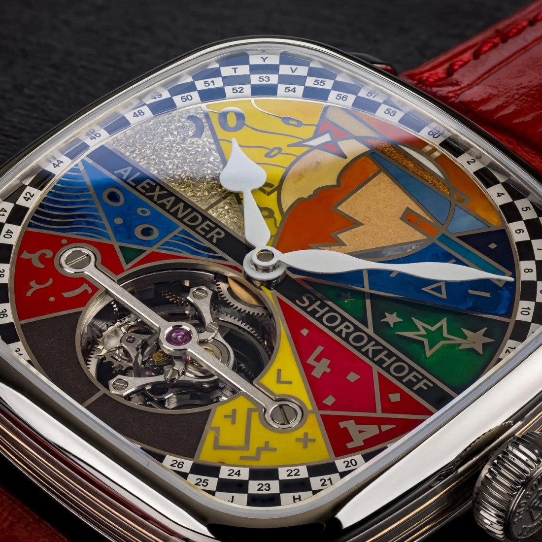 Alexander Shorokhoff Tourbillon Picasso - kiệt tác đồng hồ tôn vinh một kiệt nhân thế giới