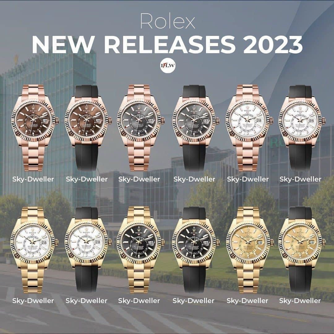 Các mẫu Rolex 2023 vừa được ra mắt tại Baselworld cách đây ít ngày !