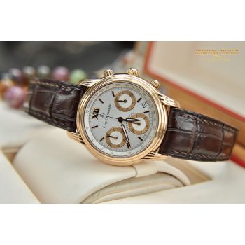 ĐỒNG HỒ CARL F. BUCHERER 00.10211.03.15.01 MANERO ARCHIMEDES CHRONOGRAPH VÀNG HỒNG 18K