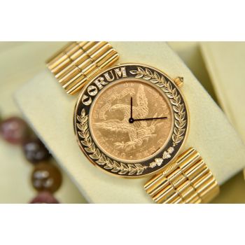 ĐỒNG HỒ CORUM GOLD COIN 25TH ANNIVERSARY 1964 TO 1989 LIMITED EDITION 08/25