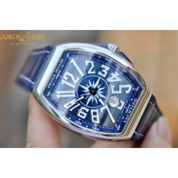 ĐỒNG HỒ FRANCK MULLER VANGUARD V41 YACHTING NAVY DIAL NEW 2019