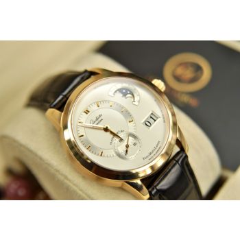 ĐỒNG HỒ GLASHUTTE ORIGINAL PANOMATIC LUNAR MOONPHASE 90-02-01-01-04 VÀNG HỒNG ĐÚC 18K THỤY SĨ