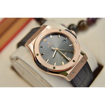 ĐỒNG HỒ HUBLOT 542.OX.7081.LR CLASSIC FUSION GREY KING GOLD ROSE 18K