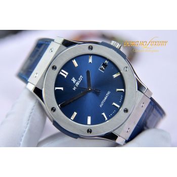 ĐỒNG HỒ HUBLOT CLASSIC FUSION TITANIUM 45MM LIKE NEW MẶT XANH NAVY FULL BOX