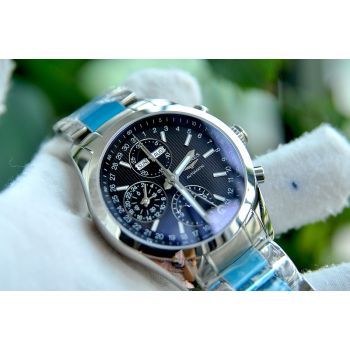 ĐỒNG HỒ LONGINES L2.798.4.52.6 TRĂNG SAO 8 KIM 4 LỊCH CHRONOGRAPH