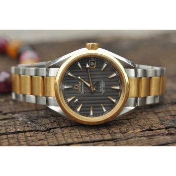 ĐỒNG HỒ NAM OMEGA SEAMASTER AQUA TERRA 150M CO-AXIAL 38.5 CHÍNH HÃNG THỤY SĨ