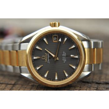 ĐỒNG HỒ NAM OMEGA SEAMASTER AQUA TERRA 150M CO-AXIAL 38.5 CHÍNH HÃNG THỤY SĨ