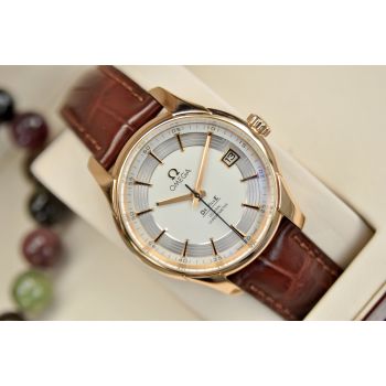 ĐỒNG HỒ OMEGA DE VILLE HOUR VISION 431.63.41.21.02.001 VÀNG HỒNG 18K