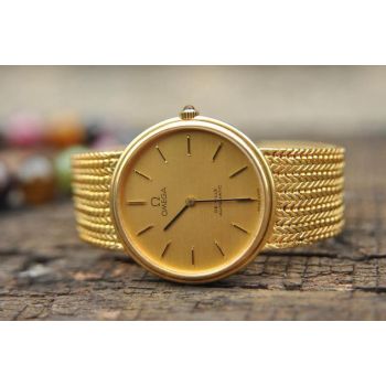 ĐỒNG HỒ OMEGA DE VILLE VÀNG ĐÚC 18K NGUYÊN ZIN THUỴ SỸ