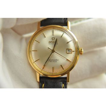 ĐỒNG HỒ VINTAGE OMEGA SEAMASTER DE VILLE VÀNG ĐÚC 18K