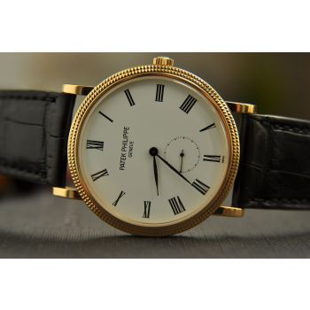 ĐỒNG HỒ PATEK PHILIPPE CALATRAVA VÀNG ĐÚC 18K