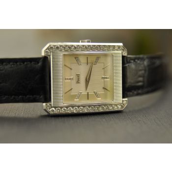 ĐỒNG HỒ PIAGET VÀNG TRẮNG ĐÚC 18K KIM CƯƠNG