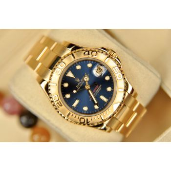 ĐỒNG HỒ ROLEX YACHT MASTER 68628 VÀNG KHỐI 18K SIZE 35MM