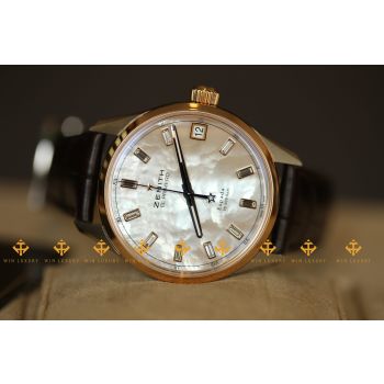 ĐỒNG HỒ ZENITH EL PRIMERO ESPADA MẶT KHẢM TRAI KIM CƯƠNG BAGUETTE