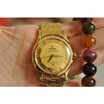ĐỒNG HỒ OMEGA CONSTELLATION CỌC MŨI TÊN DÂY VÀNG
