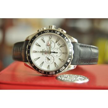 OMEGA SEAMASTER CHRONOGRAPH AQUA TERRA REF.NO. 231.13.44.52.04.001 , GMT