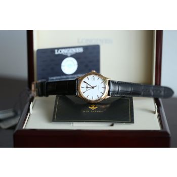 ĐỒNG HỒ NỮ LONGINES FLAGSHIP L4.774.8.22.2 ROSE GOLD 18K