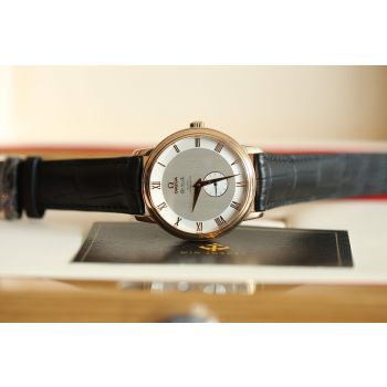 ĐỒNG HỒ OMEGA DE VILLE PRESTIGE CO AXIAL 4614.30.02 39MM 18K RED GOLD