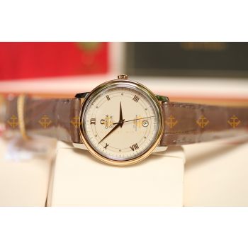 Đồng hồ Nam Omega De Ville 424.23.37.20.09.001 Stainless Steel Rose Gold 18k