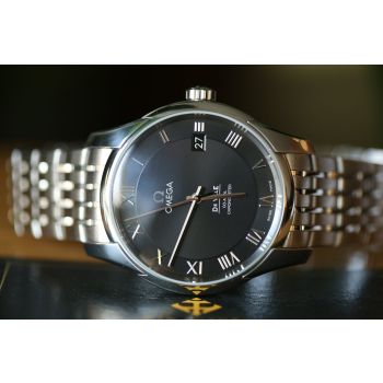 Đồng hồ Nam Omega De Ville Co-Axial Chronometer 431.10.41.21.01.001 Black Dial