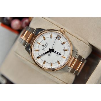 ZENITH EL PRIMERO ESPADA WHITE DIAL STAINLESS STEEL AND 18K